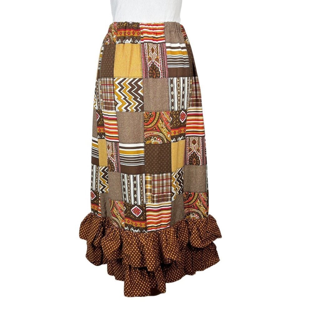 Vintage 60s Maxi Skirt - Picture 4 of 12